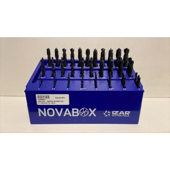 19535 | IZAR 1010 NOVABOX 1-13x0,50 mm HSS [55-DELIG] incl. boormaten Ø2,5/3,3/4,2/5/6,8/8,5/10,2mm