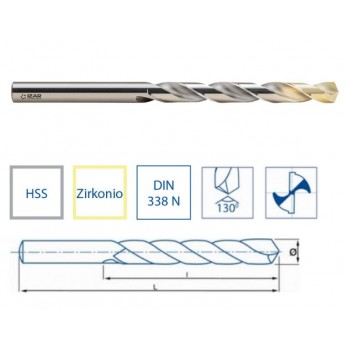 58831 | IZAR 1015 SPIRAALBOOR 5,00 MM DIN 338N TIN TIP