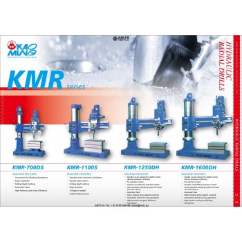 Folder Kao Ming KMR-series Radiaal boormachine's