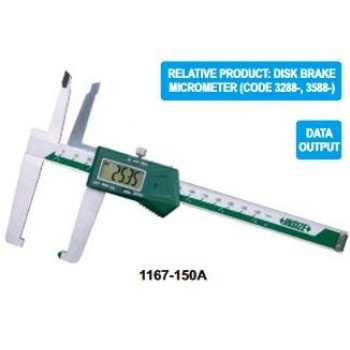 1167-150A | INSIZE DIGITALE REMSCHIJFSCHUIFMAAT 150 MM