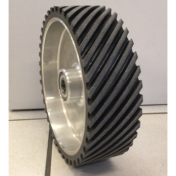 1532153 | OUD BSH25.75 OND. KONTAKTWIEL Ø250x75xø20mm RUBBER groeven BEKLEED