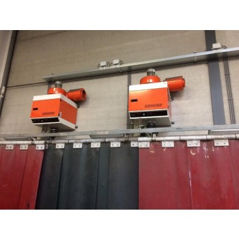 GEBRUIKTE KL. 22033 KEMPER LASAFZUIGUNITS FILTERKAST MET UITLAATDEMPER EN AFZUIGVENTILATOR INCL CONTROLBOX (3) OCC-20-073 | *O 