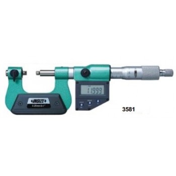 3581-75A | INSIZE DIGITALE SCHROEFDRAAD MICROMETER 50-75 MM