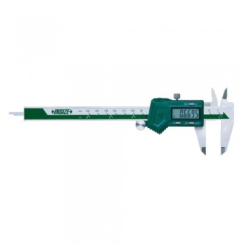 1130-200 | INSIZE DIGITALE LINKSE SCHUIFMAAT 150 MM [0,01MM] LINKSHANDIG, met duimroller