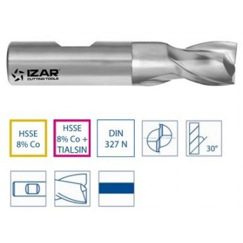 44297 | IZAR 4420 SPIEBAANFREES 10 MM HSS-Co DIN 327N WELDON