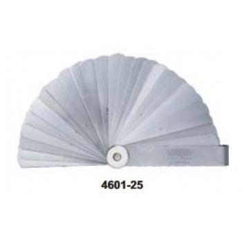 4601-25 | INSIZE VOELERMAAT SET 0,04-1,00 MM 25-DLG