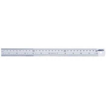 7110-500 | INSIZE LINIAAL RVS MAATLAT 500 MM [30x1.2 MM]