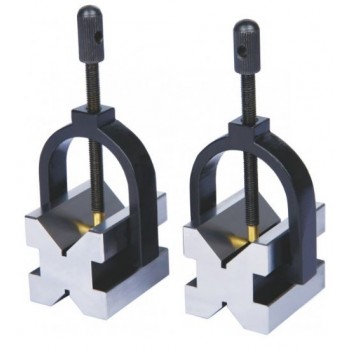6896-12 | INSIZE V-BLOKKEN SET MET SPANBEUGELS MAX.Ø63 MM KLEMMEN - 5µm