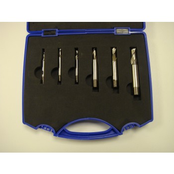 IZAR 4454 SPIEBAANFREESSET 4-12 MM (6PCS) HSS-Co MET DRAAD (CLARKSON) Autolock ~Assembly~ [392001110]