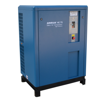 HC75 | NARVIK HWU-310CN-1 STATIONAIRE GELUIDSARME 2-TRAPS ZUIGERCOMPRESSOR 7,5kW