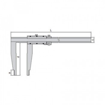1215-392 | INSIZE SCHUIFMAAT INWENDIG 300 MM