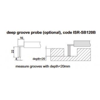 ISR-SB120B | INSIZE plus DIEPE GROEF TASTER