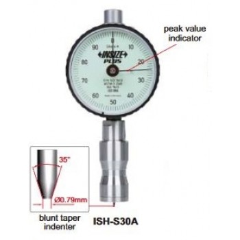 ISH-S30A | INSIZE DUROMETER SHORE VOOR ZACHT PLASTIC/RUBBER ETC. 0-100HA 