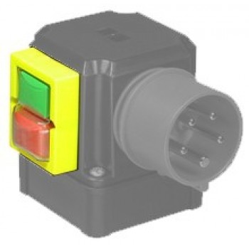 K001110 | KLINGER & BORN TRANSPARANTE RUBBER SCHAKELAARAFDEKKING INCL.RAAM 42MM  (serie K700, K900, K3000) 0001.0551