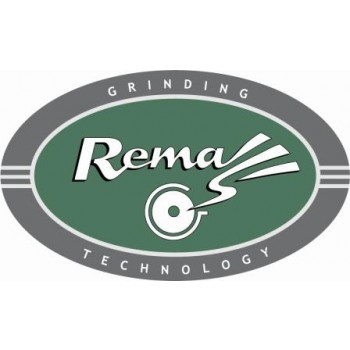 DS12/ST-ATF | REMA BEITELSLIJPMACHINE 400V/0,73kW LINKS; KOMSTEEN175x60x51mm K46 + RECHTS; KLEMFLENS Ø125 v. DIAMANTSCHIJF