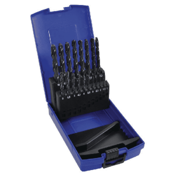 25271 | IZAR 1010-serie Borenset 1-10x0,50 mm HSS [19-delig]