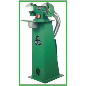 SLIBETTE 6 NX | KEF WERKBANKSLIJPMACHINE 150x15x13 MM 400V/0,56kW ...inclusief zuil/sokkel, waterbakje en afzuiging
