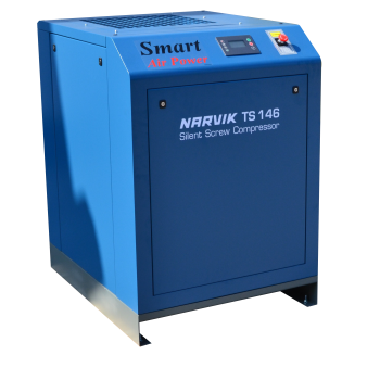 TS-146 | NARVIK TS-15-S STATIONAIRE GELUIDSARME SCHROEFCOMPRESSOR 15kW