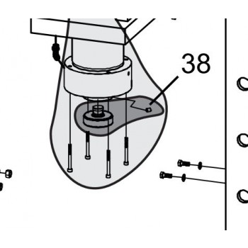 W.450-38 FACOM Zuigerstang beschermkop Ø68mm