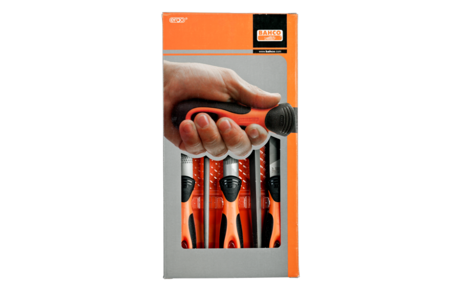 1-477-10-2-2 | BAHCO HANDVIJLENSET 10" 250 MM 5 ST. 