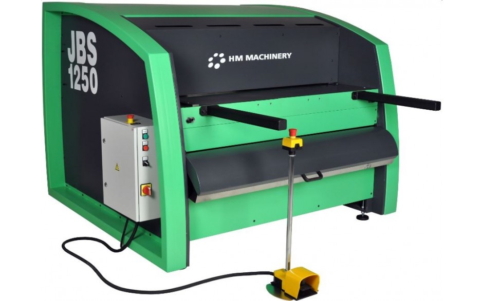 HM-JBS-1250/4,0 | PLAATSCHAAR 1250x4 MM, MECH./ELECTR. 400V MET CE VEILIGHEIDSKOOI 