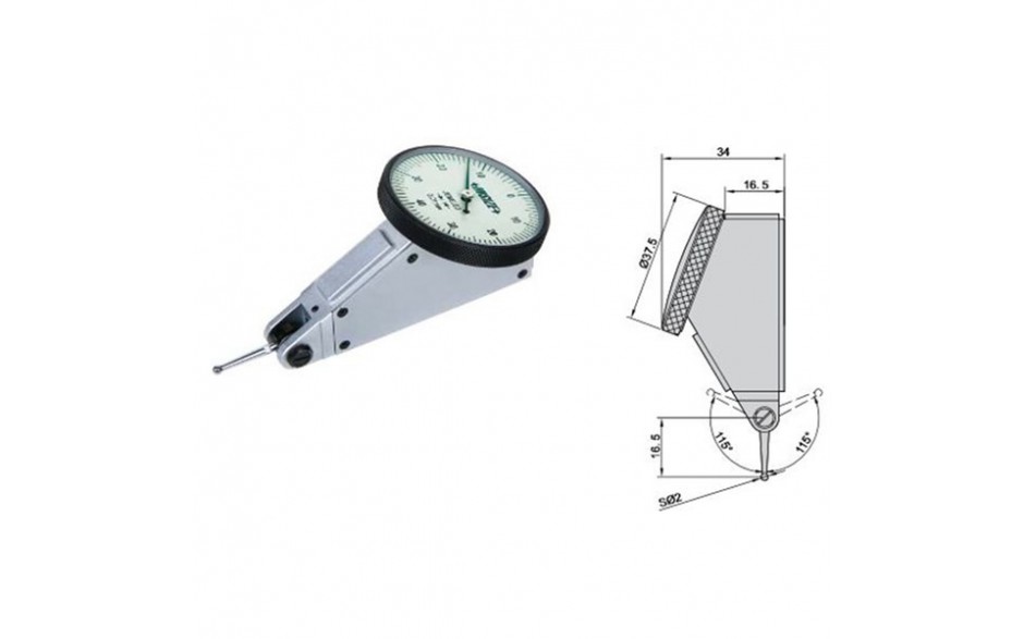 2399-08 | INSIZE PUPYTASTER 0,8 MM MEETKLOK