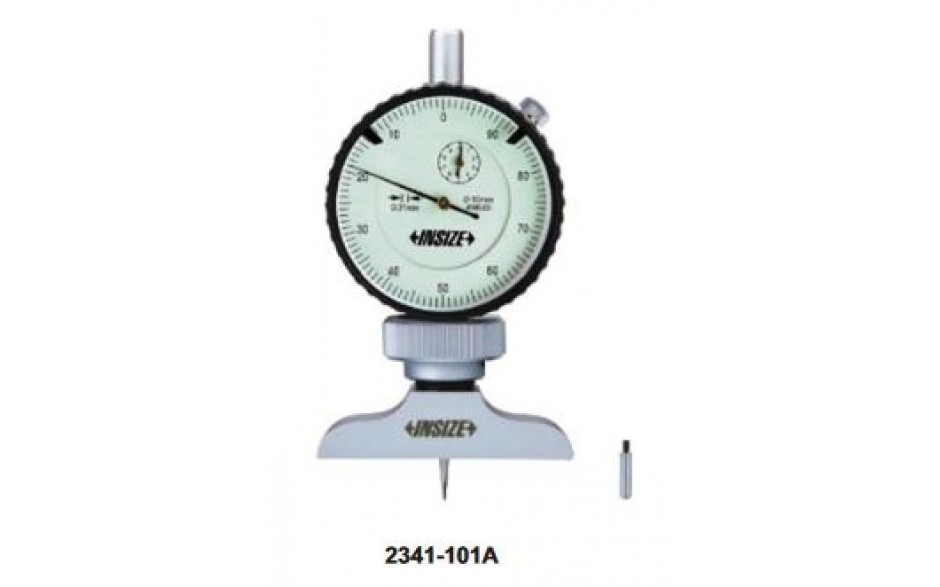 2341-101A | INSIZE ANALOGE DIEPTE METER 0-10MM / 0.01MM
