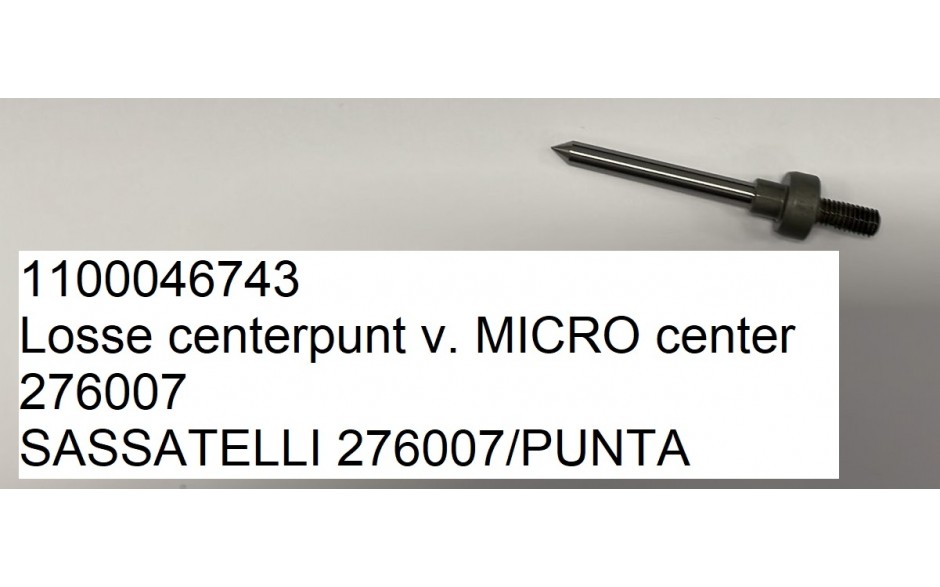 276007/PUNTA - SASSATELLI  MICRO meeneemcenter - VERVANG CENTER