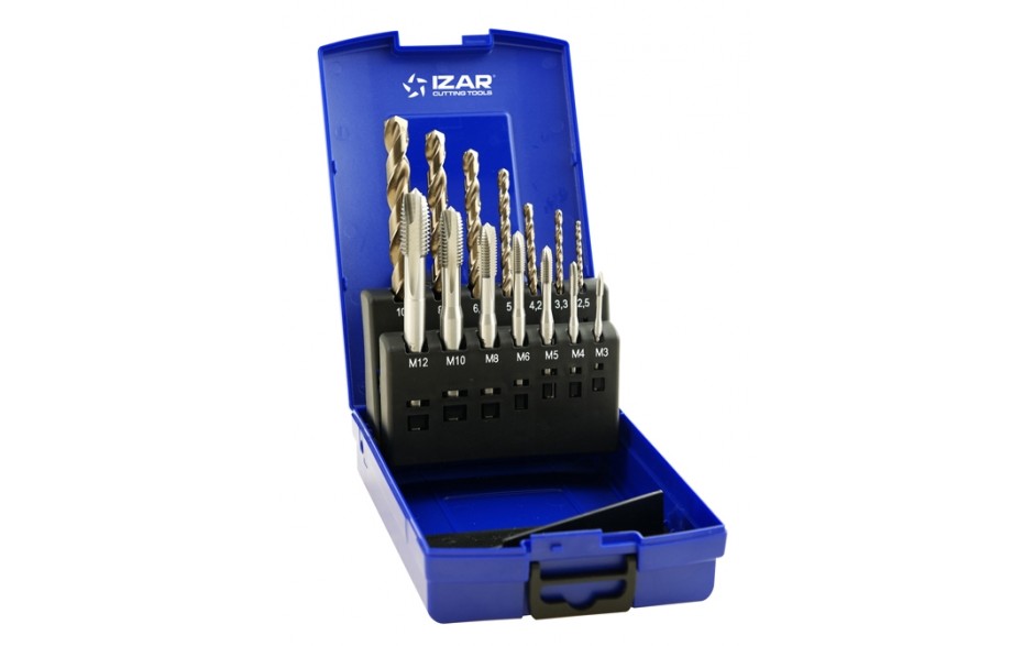 21801 | IZAR 3100 BOREN/TAPSET DIN 371 (Doorlopende Gaten)