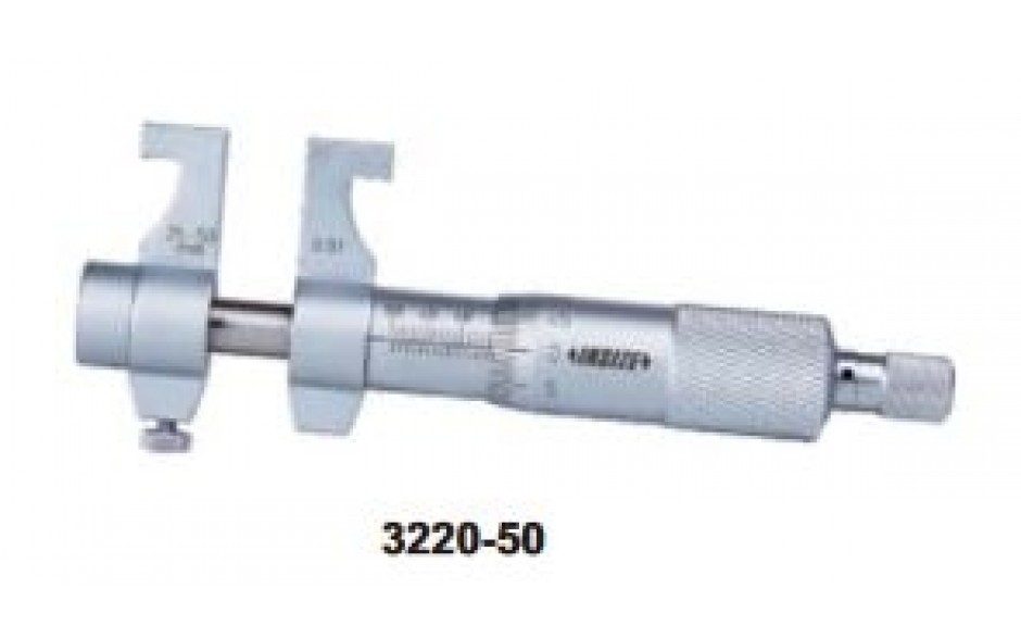 3220-75 | INSIZE 2-PUNTS BINNENSCHROEFMAAT 50-75 MM [0.01 MM]