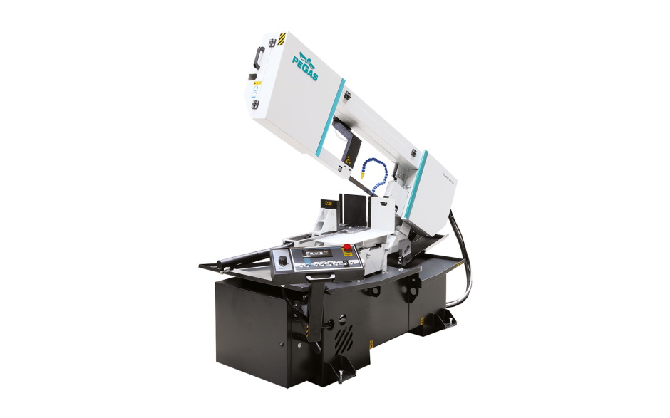 360x500 SHI-LR | PEGAS GONDA SEMI AUTOMATISCHE BANDZAAGMACHINE 2-ZIJDIG VERSTEK