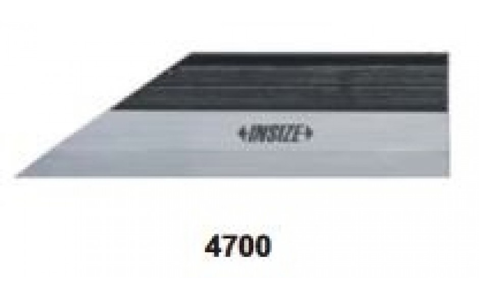 4700-100 | INSIZE HAARLINIAAL 100MM DIN874 100X25X5 MM