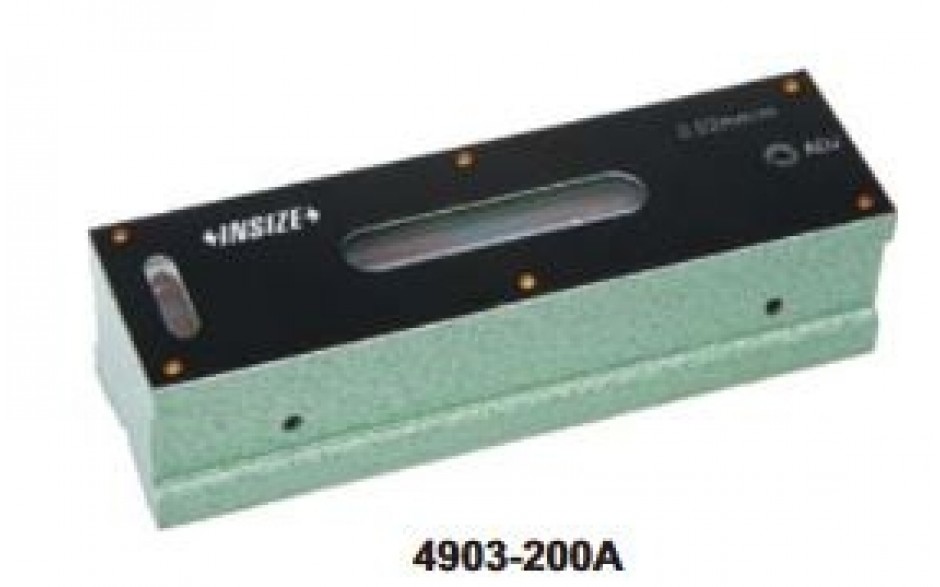 4903-200A | INSIZE PRECISIE WATERPAS 200 MM 0.02MM/M 