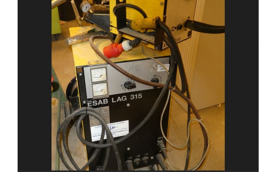 37. Gebruikte Lasapparaat MIG/MAG ESAB LAG315 ... (OCC-23-090)
