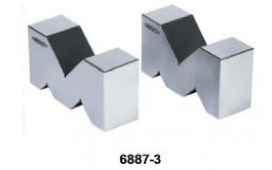 6887-3 | INSIZE V-BLOKKEN SET 100x33x52 MM PER PAAR PARALLEL GESLEPEN
