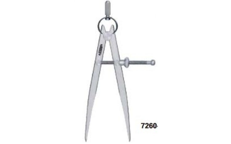7260-150 | INSIZE STEEKPASSER MET VEER 150MM (0-150MM)