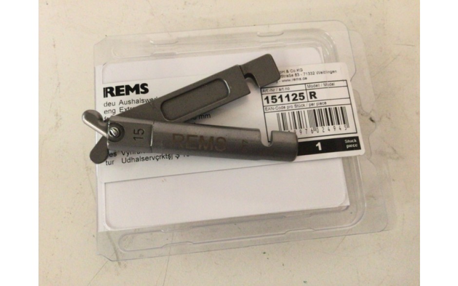151125 R | REMS UITHAALGEREEDSCHAP Ø15 MM
