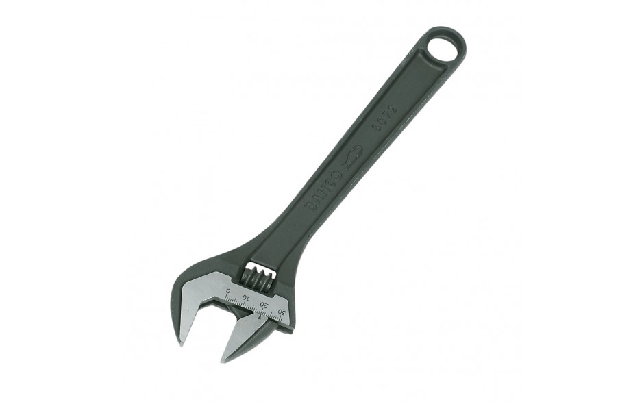 8072 | BAHCO VERSTELBARE MOERSLEUTEL 10" 255X30 MM GEFOSFATEERD