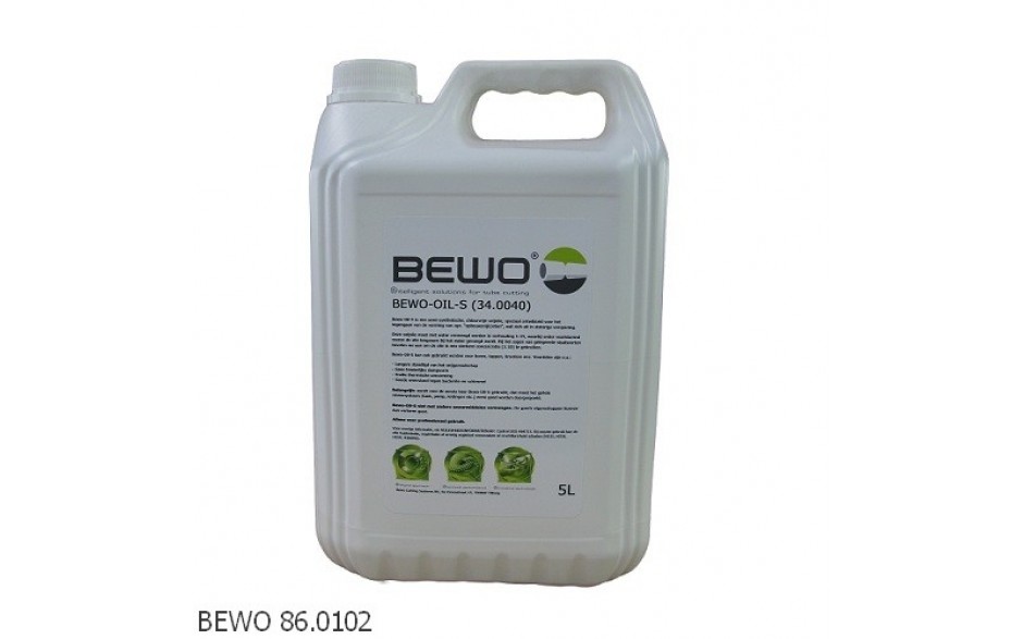 86.0102 | BEWO koelmiddelconcentraat / ZAAGEMULSIE 5 LT 