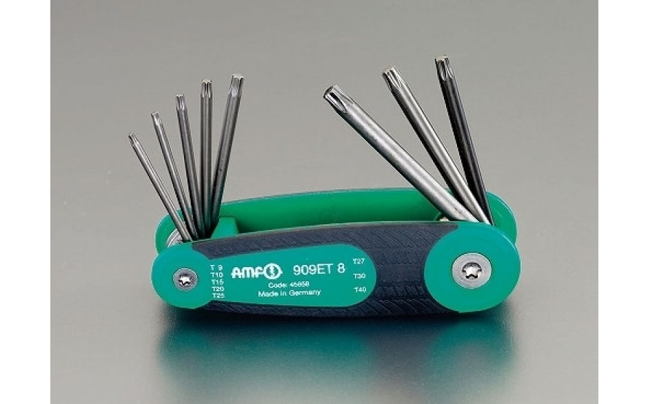 909ET8 | AMF TORXSLEUTELSET T9 - T40 8PCS