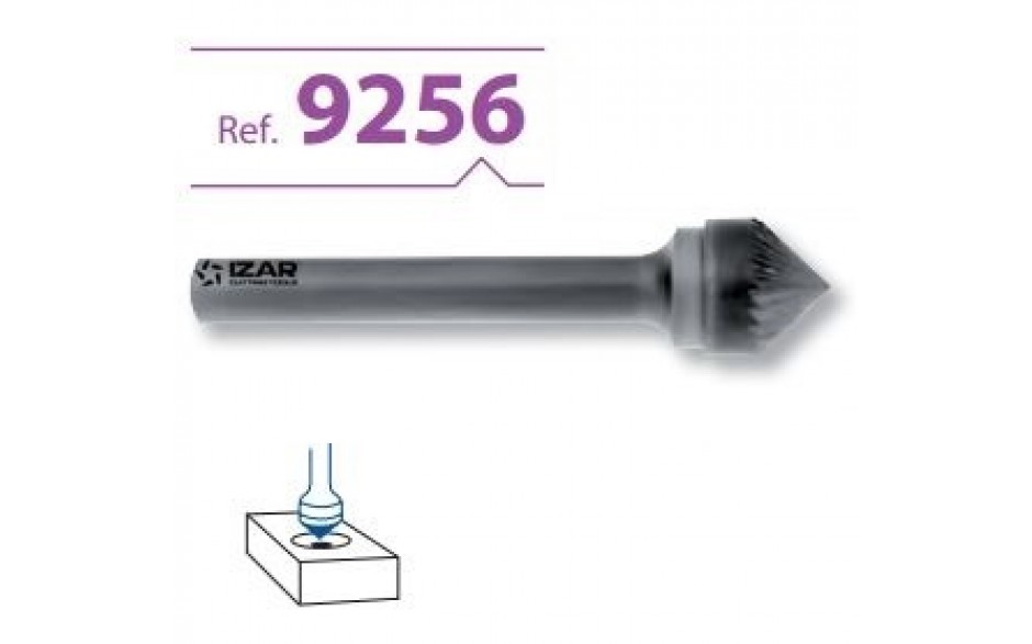 55799 | IZAR 9256 STIFTFREES 90GR. Ø19,00 mm [SCHACHT ø6mm] TV6 - VHM