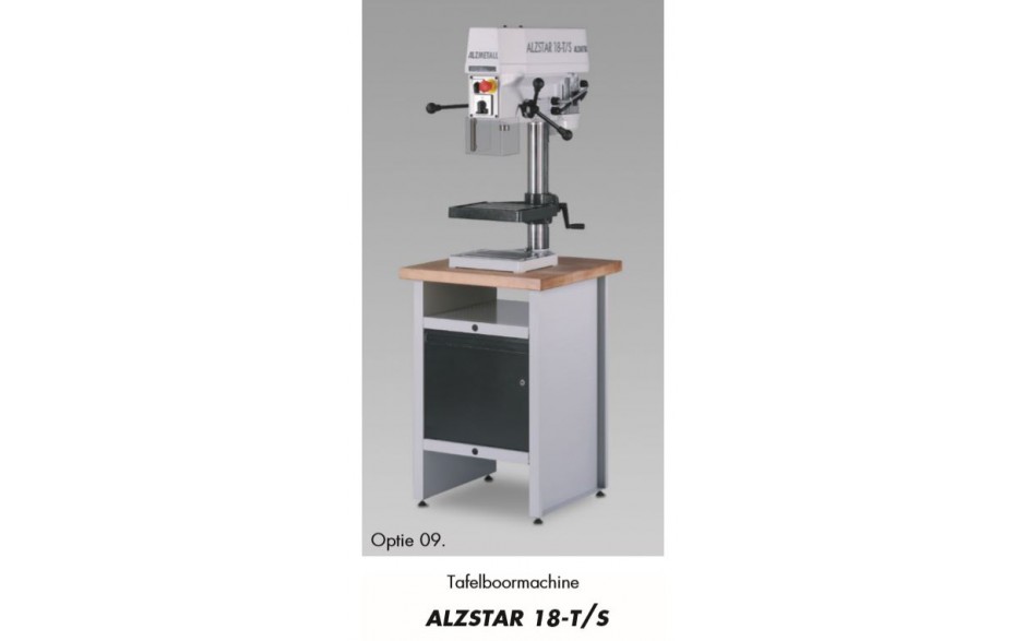 18T/S | ALZSTAR SNAARVARIATOR TAFELBOORMACHINE 18MM MK2 400V