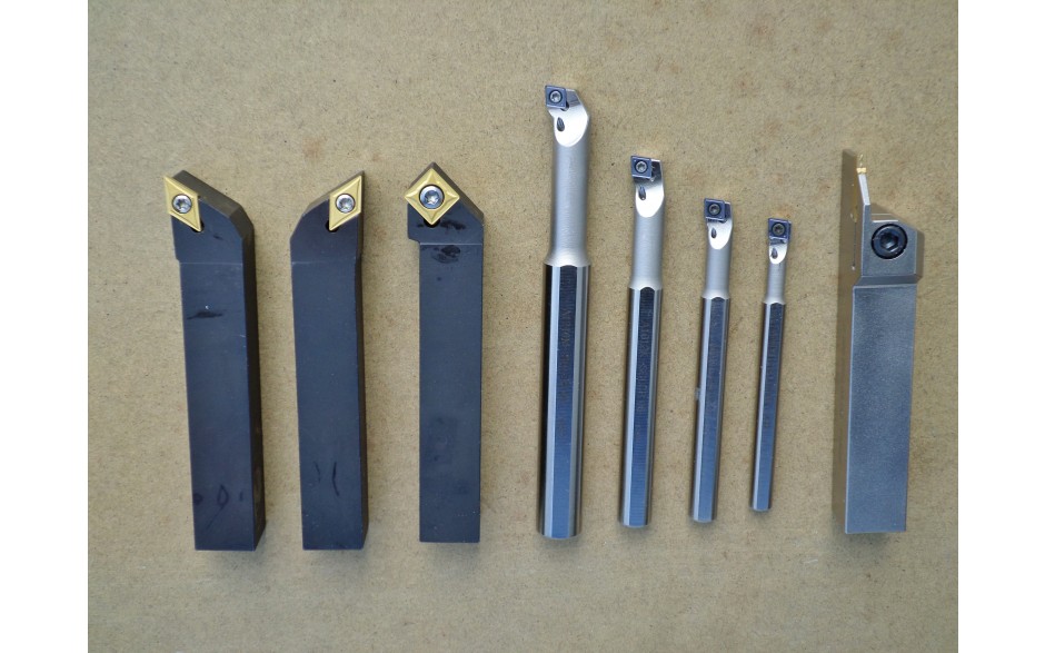 20mm draaibeitelset "8-delig" met wisselplaten (40st.):