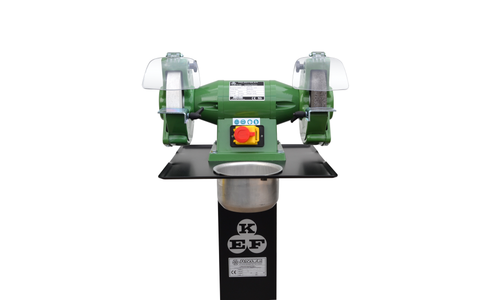 SLIBETTE 8N | KEF WERKBANKSLIJPMACHINE 200x30x20 MM 400V/0,83kW ...inclusief zuil/sokkel en waterbakje [PRIJS DATUM 19-10-2022]