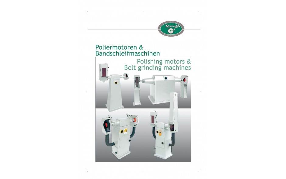 1.2) Rema polijstmachines catalogus/brochure (REICHMANN & SOHN GMBH)