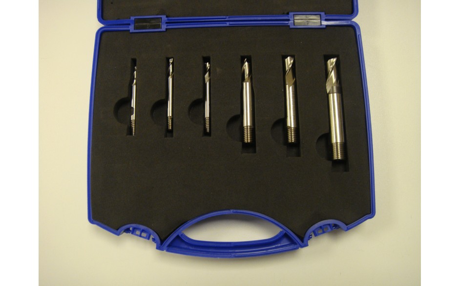 IZAR 4454 SPIEBAANFREESSET 4-12 MM (6PCS) HSS-Co MET DRAAD (CLARKSON) Autolock ~Assembly~ [392001110]