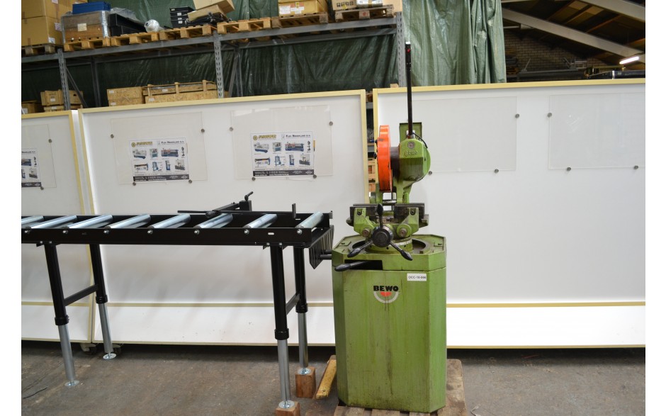 RB1A-300L - Linker Rollenbaan 3 METER met 1 aanslag