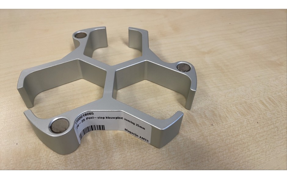 PS-25 | POSI-STOP KLAUWPLAAT AANSLAG 25mm