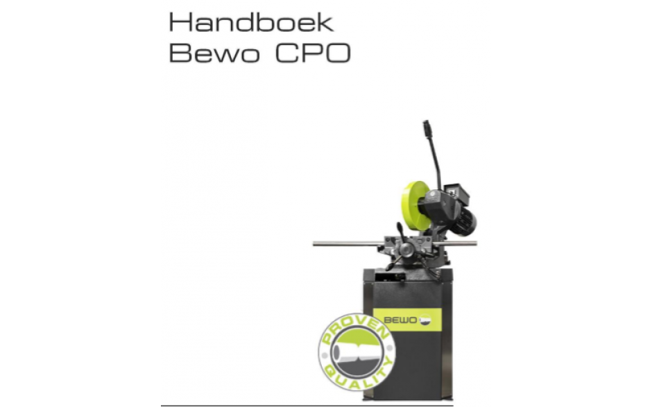 • TOTAALOVERZICHT HANDLEIDING BEWO CPO