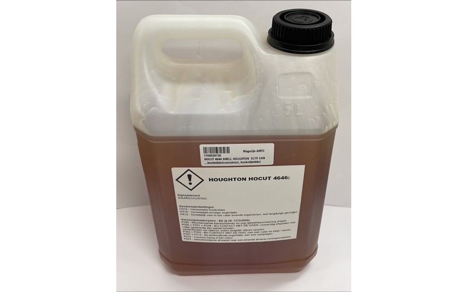 SHELL Houghton HOCUT 4646 koelmiddelconcentraat 5L (vervanger Sitala)